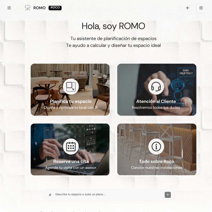 Cómo planificar mobiliario de restaurante con IA: conoce ROMO